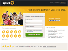 Tablet Screenshot of de.sport42.com